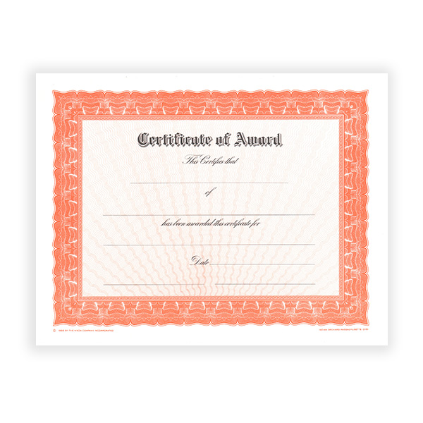 Orange-Bordered-Nixon-Certificate