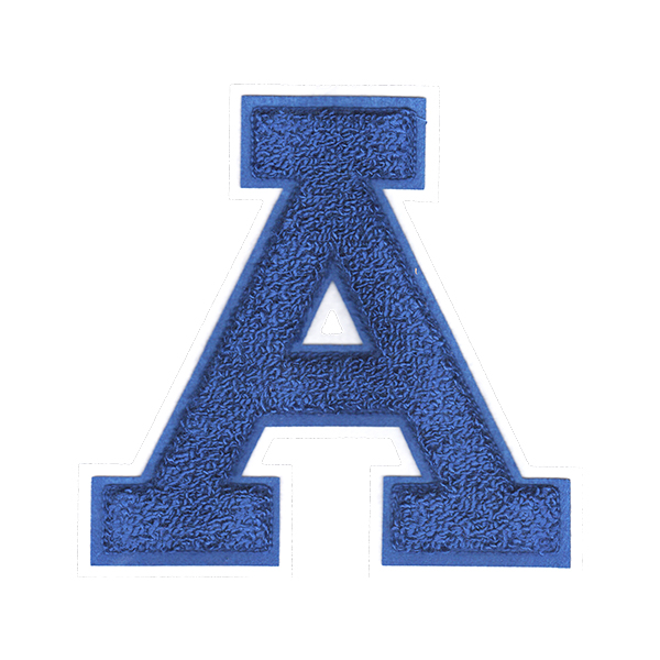 Chenille letter A