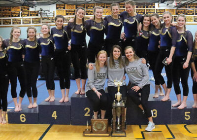 Gym with banners Essex VT Gymnastics