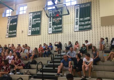 Livingston gymnasium banners