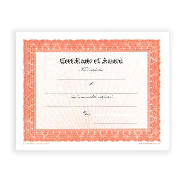 Orange-Bordered-Nixon-Certificate