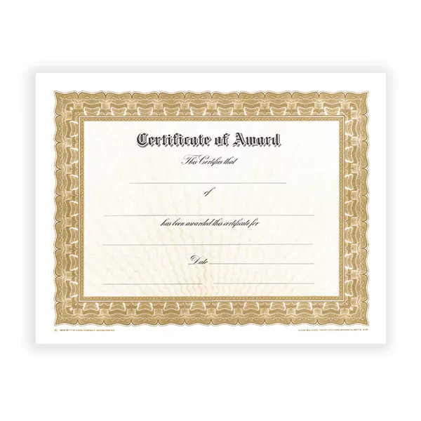 Gold-Bordered-Nixon-Certificate