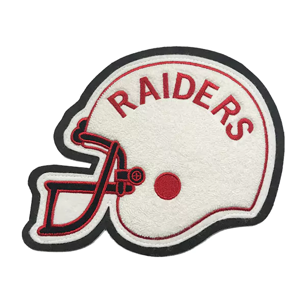 CHENILLE SPORT PATCH with embroidery
