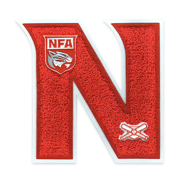 CHENILLE custom letter with inserts
