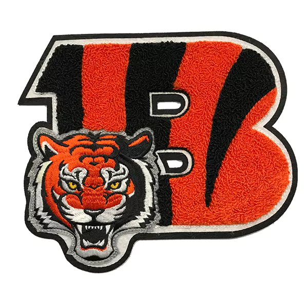 CHENILLE special letter with embroidered mascot