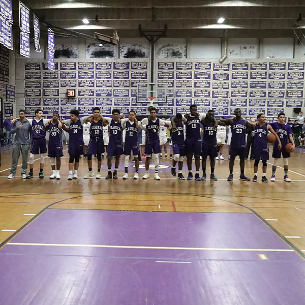 Classical gymnasium banners