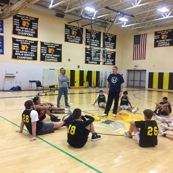 Souhegan gymnasium banners